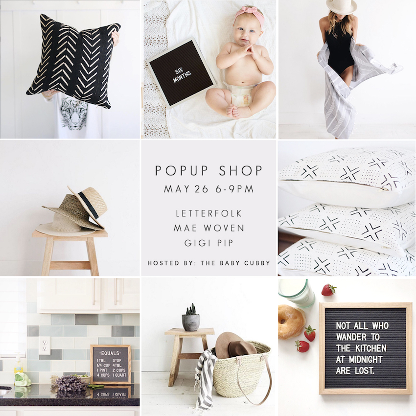Baby Cubby Popup Shop