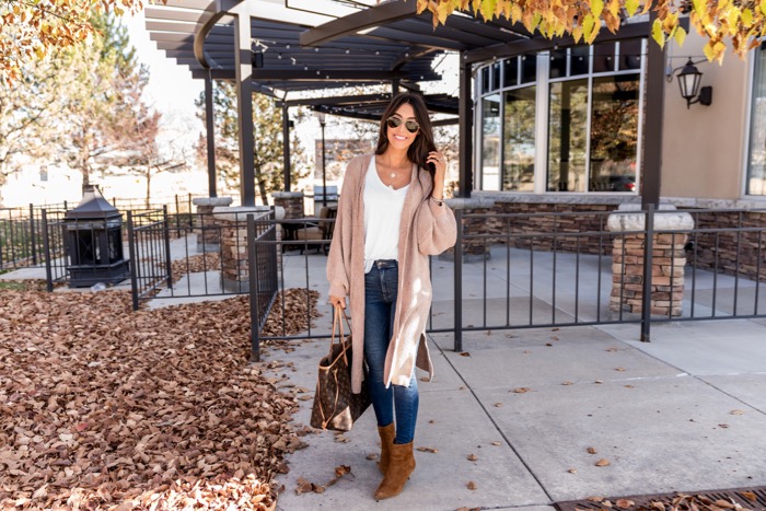 brittany maddux blog. chenille sweater